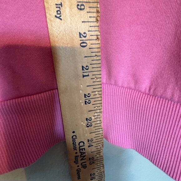 Under Armour Pink Pullover Sweatshirt LG Womens Cozy Kangaroo Pocket Mock Turtle - Picture 7 of 12